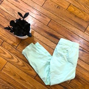 J Crew Spring Green Chinos